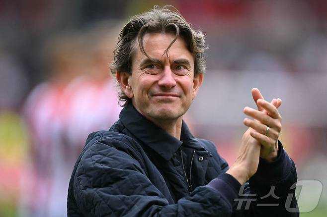 토마스 프랭크 브렌트퍼드 감독. ⓒ AFP=뉴스1
