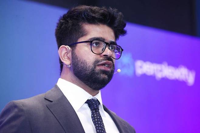 아라빈드 스리니바스 퍼플렉시티 공동 창업자 겸 최고경영자(CEO). 연합뉴스