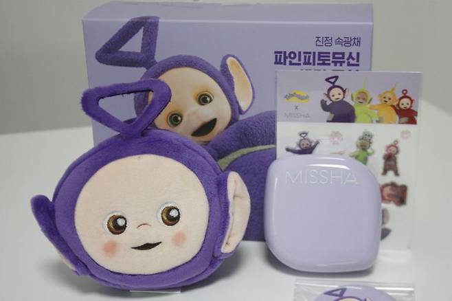 ‘레이어링 핏 파인피토뮤신 세럼 쿠션 제품. ⓒ데일리안 남가희 기자