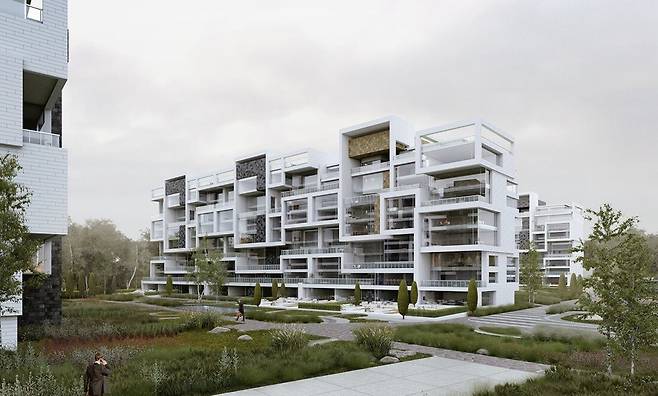 1000006691.jpg 밑에 일본긴자 티파니 건물 조감도와 대비되는 아파트