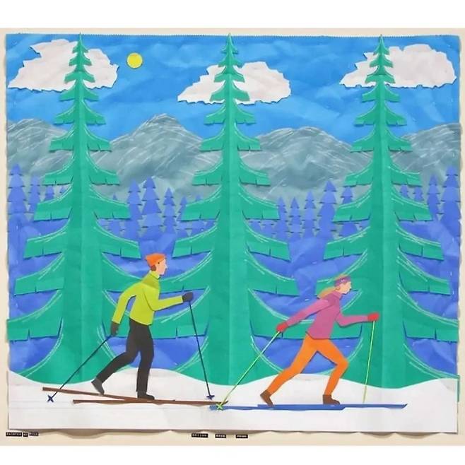 초등학생 미술작품 같은 현대미술