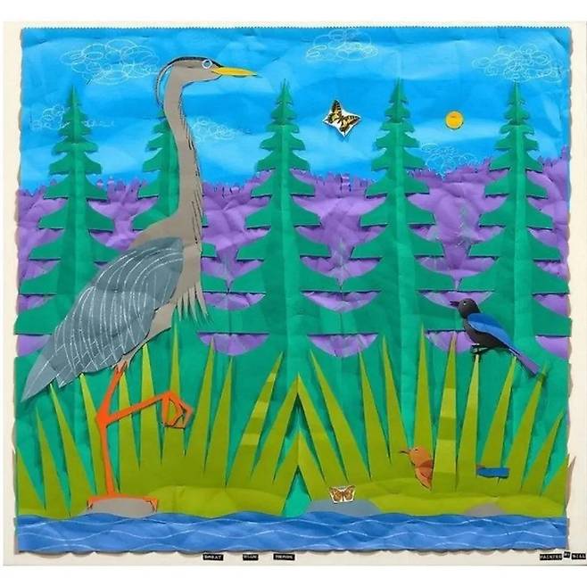 초등학생 미술작품 같은 현대미술