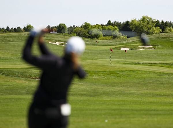 칼럼 내용과 관련 없는 참고 사진입니다. 사진은 2025년 US여자오픈에 출전한 선수가 연습하는 모습입니다. 사진제공=USGA/Kathryn Riley (사진을 무단으로 사용하지 마십시오.)
