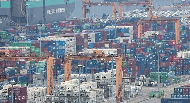 6월 1일 경기 평택항 모습.(ⓒ뉴스1, 무단 전재-재배포 금지)