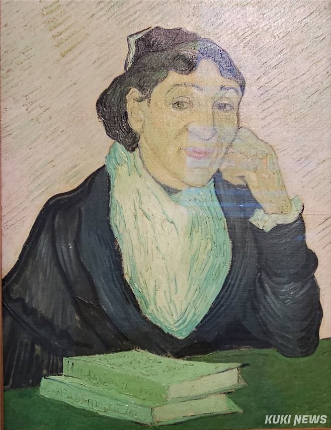 빈센트 반 고흐, 아를의 여인(지누 부인), 1890, 반 고흐 미술관