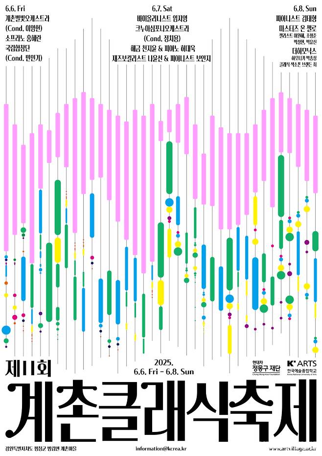 제11회 계촌클래식축제 안내 포스터. (자료=평창군)