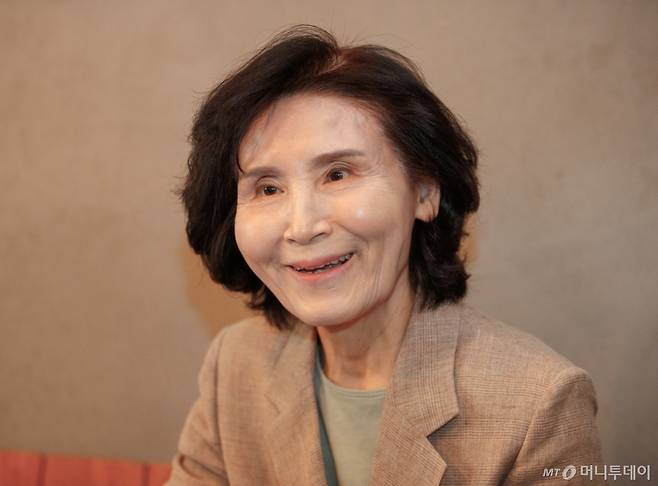 설난영 여사(김문수 국민의힘 대선 경선 예비후보 배우자) 인터뷰 /사진=이기범 기자 leekb@