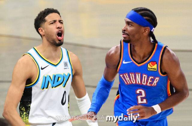 SGA(오른쪽)과 인디애나. /게티이미지코리아