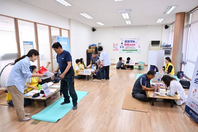 ▲양평군 찾아가는 이동 보건소. ⓒ 양평군