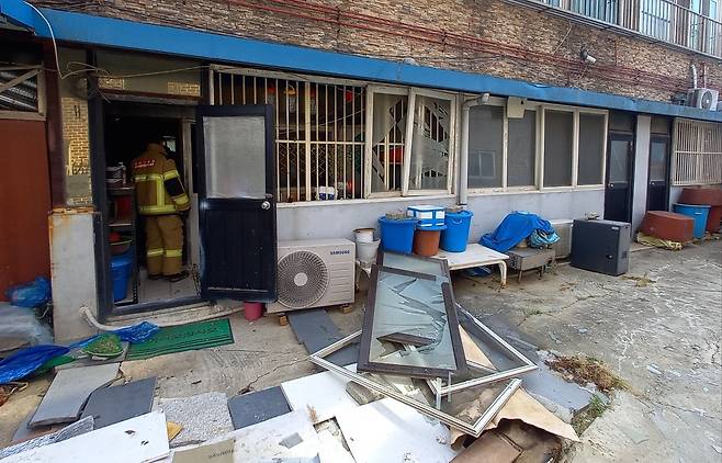 사고 현장 [인천소방본부 제공. 재판매 및 DB 금지]