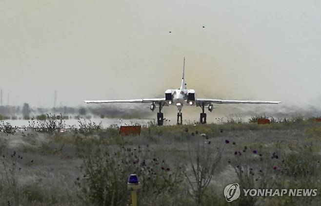 러시아 Tu-22M3 전략폭격기 [EPA 연합뉴스 자료사진. 재판매 및 DB 금지]