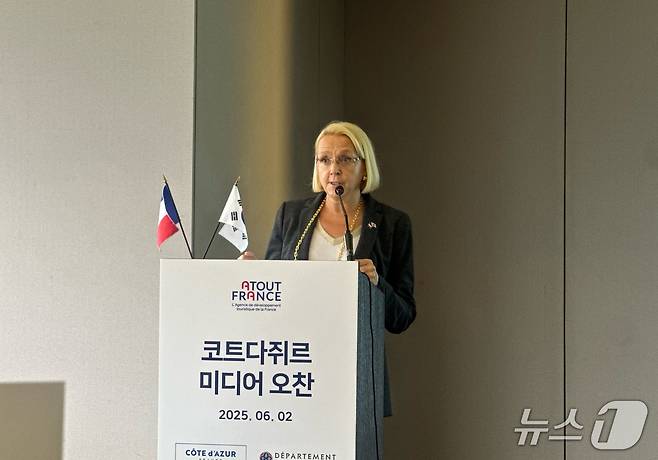코린 풀키에 프랑스관광청 한국지사장ⓒ News1  윤슬빈 기자