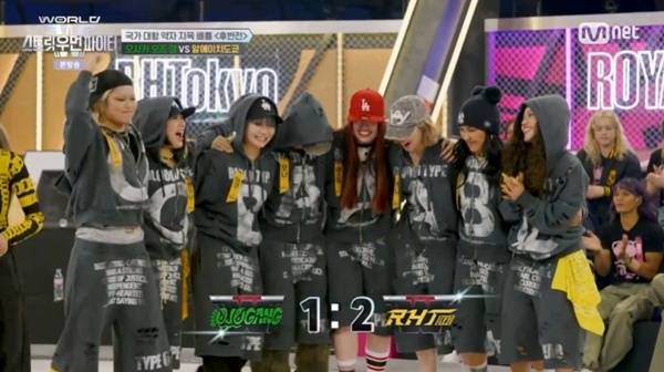 Mnet '월드 오브 스트릿 우먼 파이터' 캡처