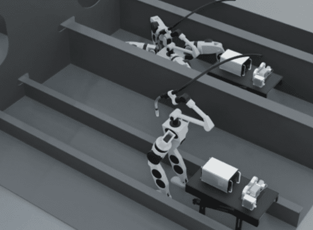 족형 블록용접 로봇시스템 예상도 (사진=제이씨티)