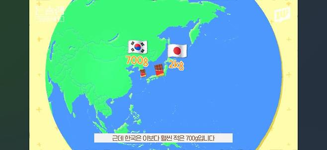 초콜릿 별로 안먹는편인 한국인들