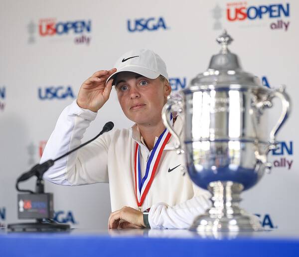 유해란, 고진영, 전인지, 박성현, 김효주, 최혜진, 양희영, 이정은6, 김아림, 윤이나, 황유민, 유현조 프로 등이 출전한 2025년 미국여자프로골프(LPGA) 투어 메이저대회 제80회 US여자오픈에서 우승을 차지한 마야 스타르크. 사진제공=USGA/Dustin Satloff