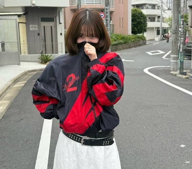 걸그룹 에스파의 카리나. 온라인 커뮤니티 캡처