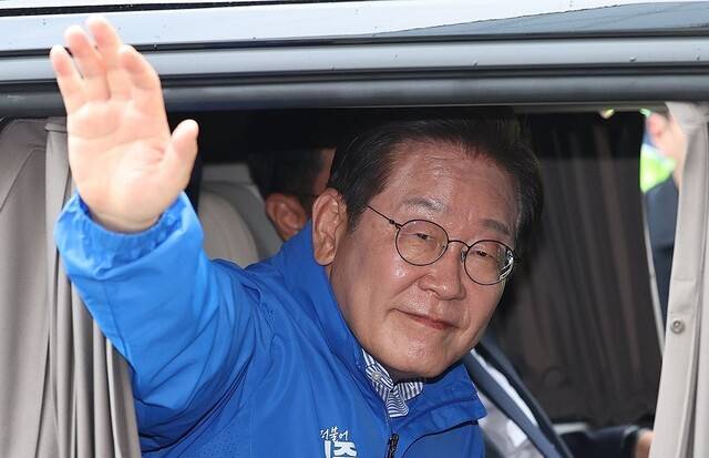 이재명 더불어민주당 대선 후보. 연합뉴스