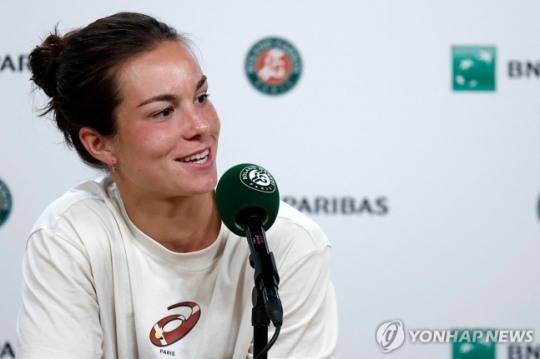 8강 진출 후 인터뷰하는 보아송 / 사진=연합뉴스