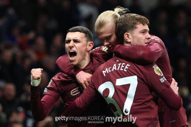 필 포든과 제임스 매카티. /게티이미지코리아