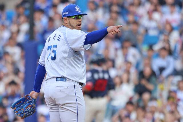 삼성 라이온즈 아리엘 후라도./삼성 라이온즈