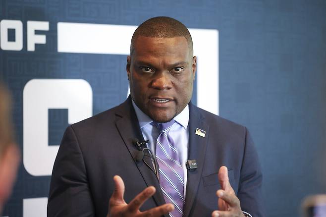 먼로 니콜스 털사 시장 [AP=연합]