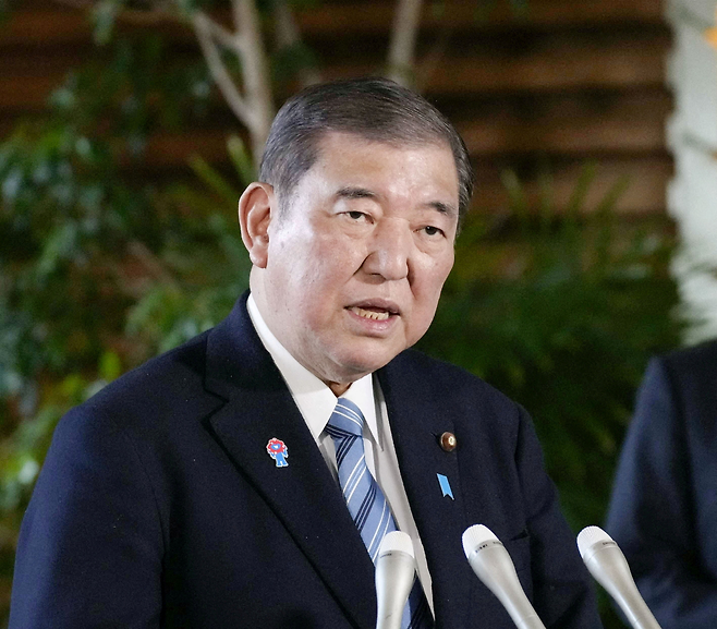 이시바 시게루 일본 총리. [로이터]