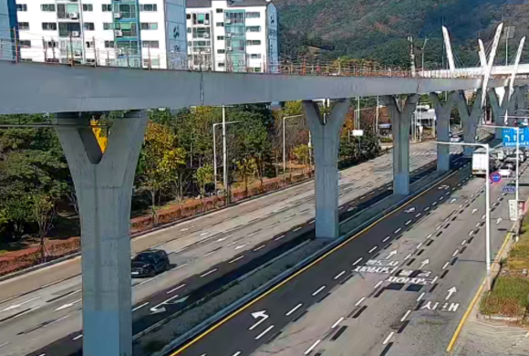 광역도시철도 양산선 건설 현장 모습. 부산교통공사 제공