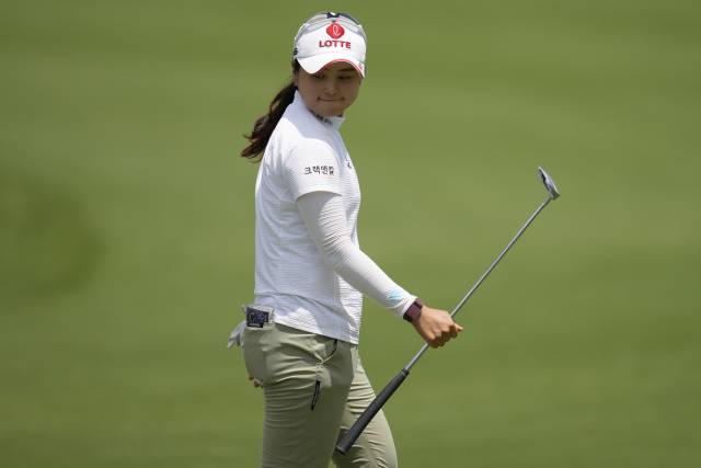 US여자오픈에서 공동 4위에 오르면서 세계랭킹 17계단 껑충 뛴 최혜진. 사진 제공=AP연합뉴스