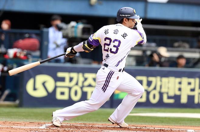 ▲ 강승호 ⓒ 두산 베어스