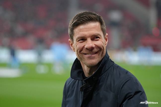 사비 알론소 감독. /AFPBBNews=뉴스1