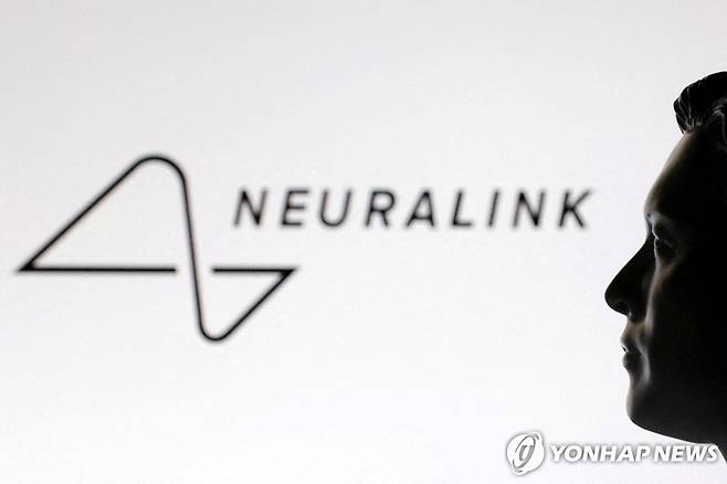 머스크 뉴럴링크 로고 [로이터 연합뉴스 자료사진. 재판매 및 DB 금지]