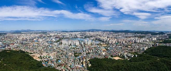 ▲오늘날 부평구 전경./제공=부평구