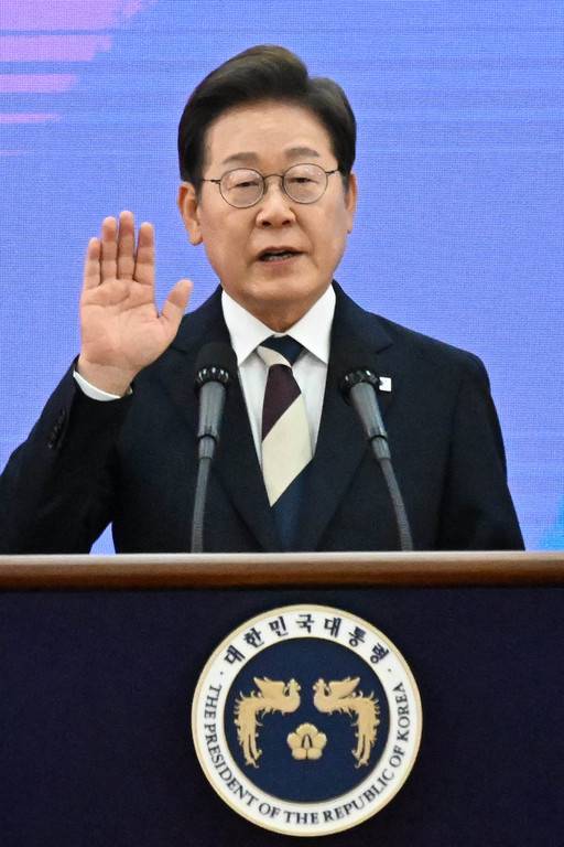 취임 선서하는 이재명 대통령. 사진=국회사진기자단