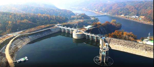 맑은물하이웨이(안동댐 전경)