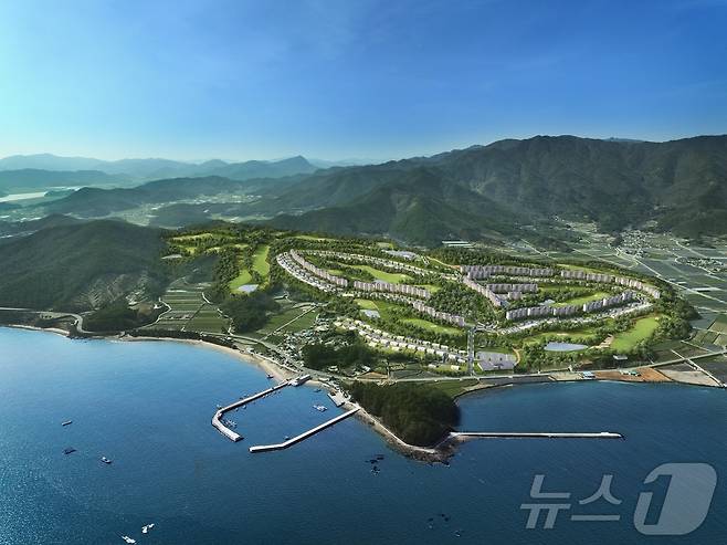 보성 라온프라이빗 주거복합타운 조감도(보성군 제공. 재판매 및 DB 금지)