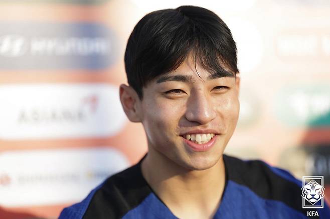 한국 축구대표팀의 이현주가 부상으로 U22 대표팀 소집에서 제외됐다. (대한축구협회 제공) 2024.11.17/뉴스1 ⓒ News1 송원영 기자