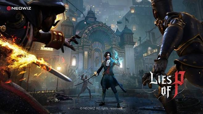 네오위즈가 글로벌 출시한 ‘P의 거짓’ 대표 이미지. 사진 | 네오위즈