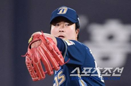 10일 수원 케이티위즈파크에서 열린 KBO리그 KT와 NC의 경기. 투구하는 NC 손주환. 수원=송정헌 기자songs@sportschosun.com/2025.04.10/