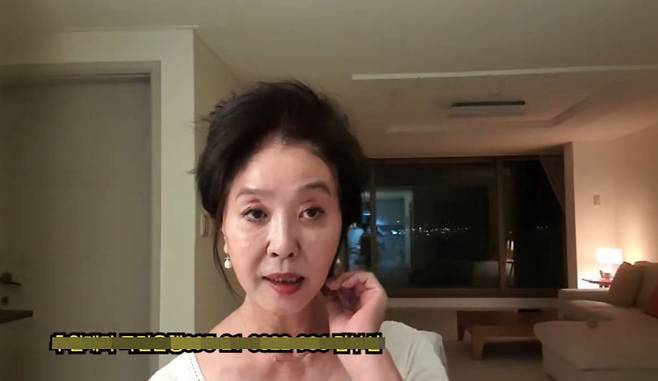 사진=김부선 유튜브 채널 캡처.