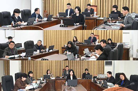 대전중구의회 상임위별 활동모습 [사진=대전중구의회]
