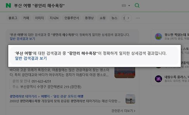 네이버 상세검색 연산자를 알면 네이버 검색의 정확성을 크게 높일 수 있다 / 출처=IT동아