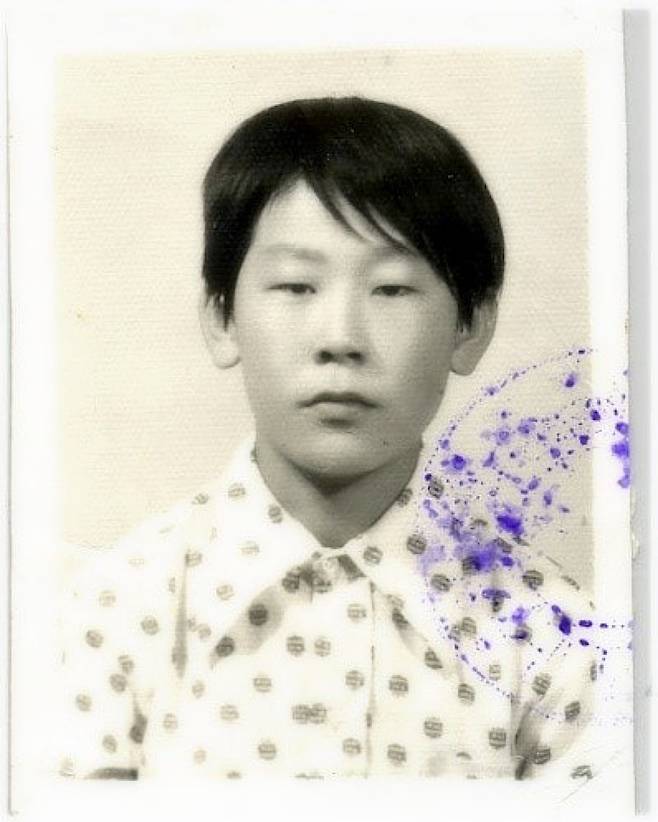 1978년 고입 검정고시 시험 응시원서 사진 속의 이재명 당선인. (본인 블로그 캡처)