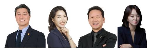 <사진설명 = ▲사진 왼쪽부터 집행위원회 이승봉(협회장), 남수경(제1부회장), 이종수(제2부회장), 오수현(사무국장)>