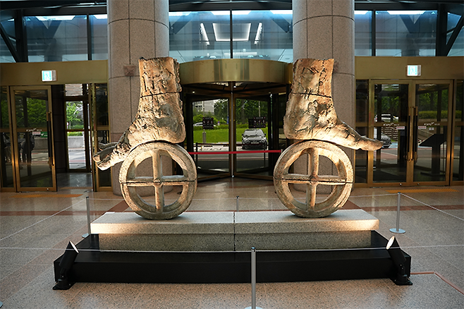 서울올림픽파크텔 전시품 ‘마리아나 로마노프스카야 - 삶의 숙명’. 사진=서울올림픽기념국민체육진흥공단