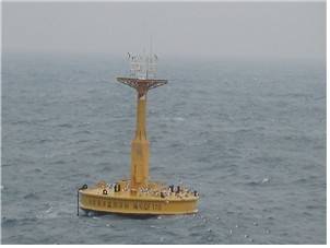 서해 잠정조치수역(PMZ) 내 중국 부표(QF110). 국민의힘 엄태영 의원실 제공