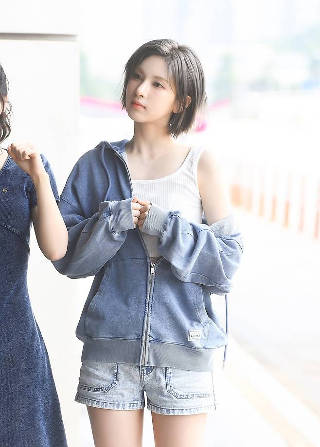 일본 팬 콘서트를 위해 떠나는 엔믹스 멤버 [게스 제공]