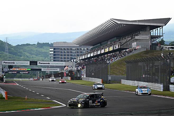 토요타 가주 루키 레이싱이 '향상된 수소 기술'로 후지 24시간 내구레이스를 완주했다. 사진: 김학수 기자