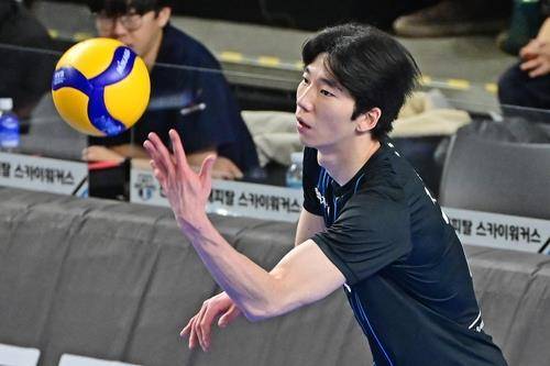 한국 남자배구 대표팀의 간판 공격수 허수봉 [한국배구연맹 제공. 재판매 및 DB 금지]