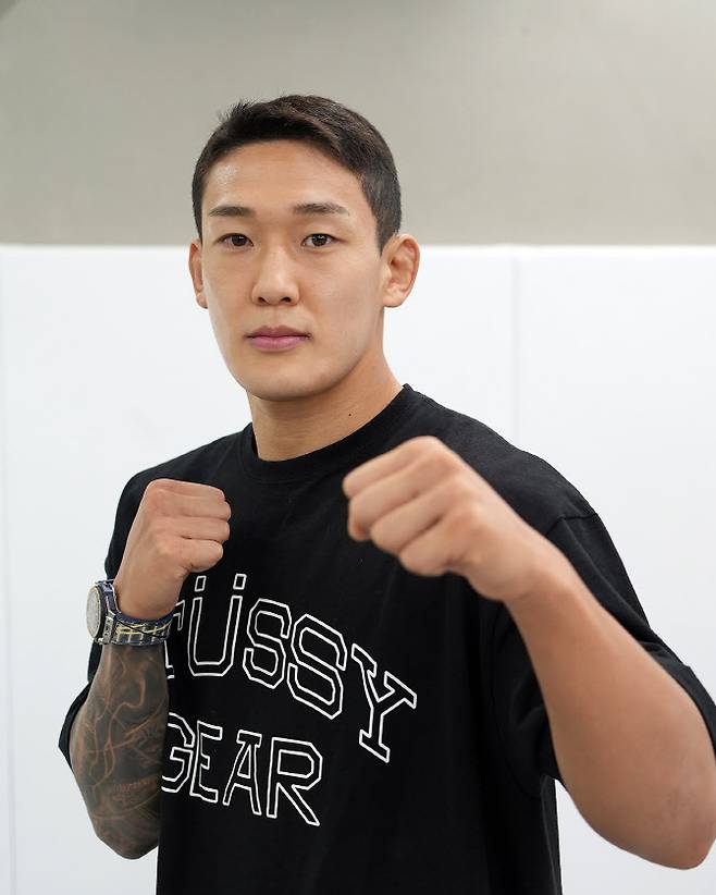 UFC 데뷔전을 앞둔 유주상. 사진=UFC